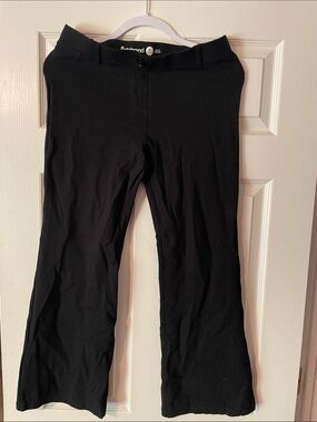 Betabrand Black Boot Cut Pants